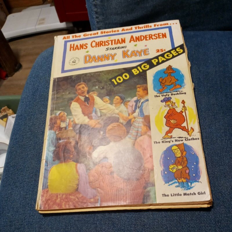 Hans Christian Anderson ziff davis 1953 starring Danny Kaye photo cover 100 pgs