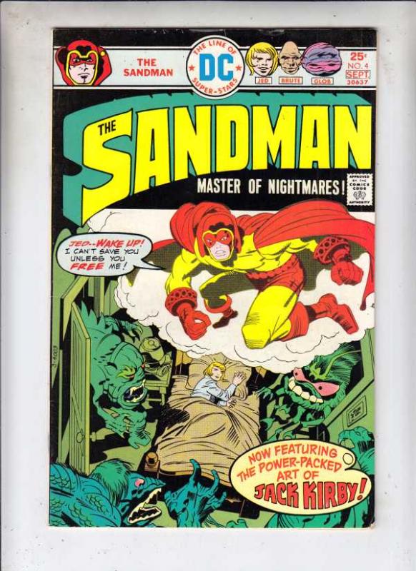 Sandman, the Jack Kirby #4 (Sep-75) VF High-Grade Sandman