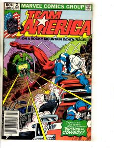 Lot Of 5 Team America World Police Marvel Comic Books # 1 2 3 4 5 Comedy RJ2