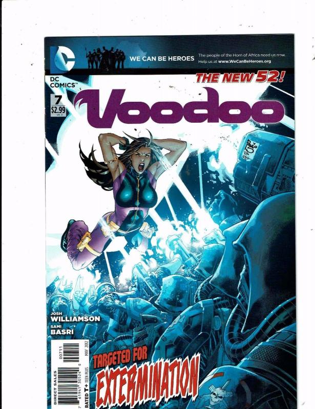 Lot of 4 New 52 Voodoo DC Comic Books #4 5 6 7 LH5