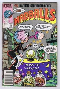 Madballs #2 ORIGINAL Vintage 1986 Marvel Comics