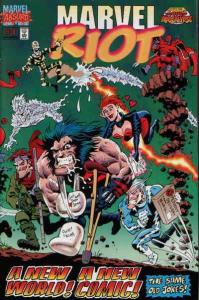 Marvel Riot #1 FN ; Marvel | Age of Apocalypse parody