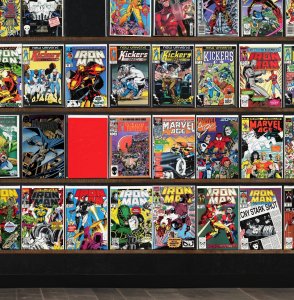 Huge Lot 150+ Comics with Iron Man, Marvel Tales, Marvel Age, Kickers & More!