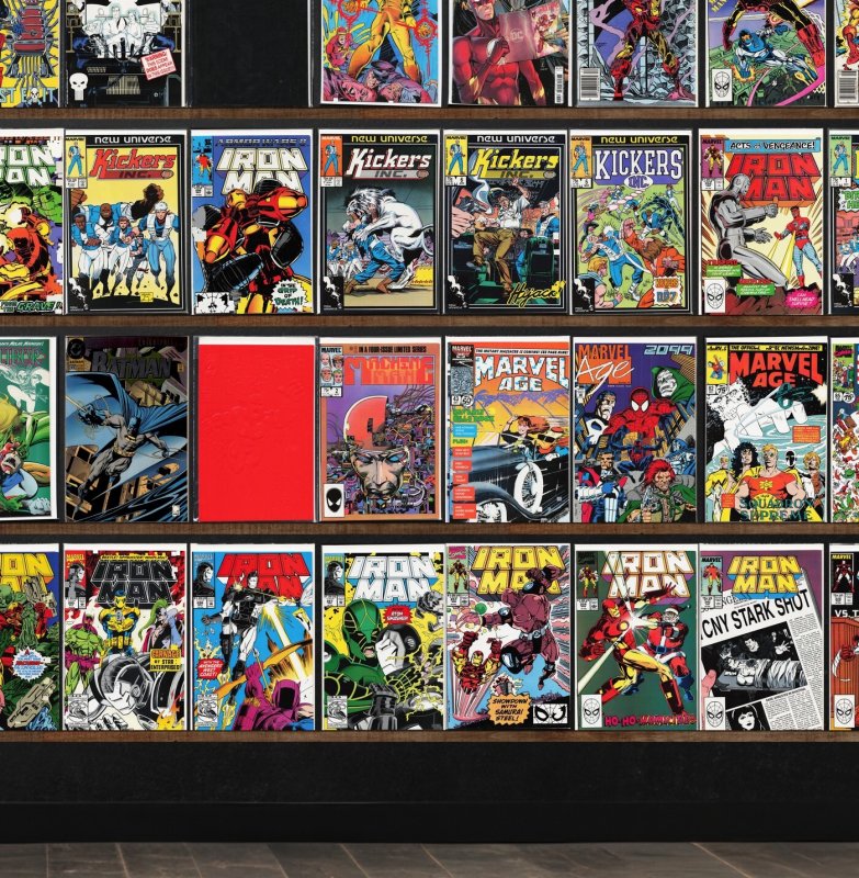 Huge Lot 150+ Comics with Iron Man, Marvel Tales, Marvel Age, Kickers & More!