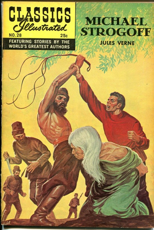 Classics Illustrated #28 1969-Gilberton-Michael Strogoff-HRN 169-Verne-VF/NM