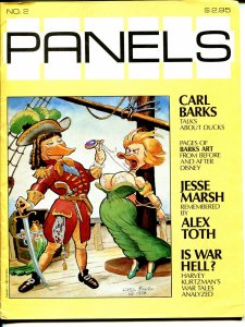 Panels #2 1981-Carl Barks-Jesse Marsh-Harvey Kurtzman-Tarzan-VG/FN