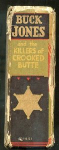 Buck Jones and the Killers of Crooked Butte Big Little Book #1451 g/vg