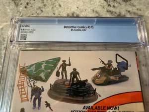 Detective Comics # 575 CGC Graded 9.4 DC Comic Book Year 2 Part 1 McFarlane JH24