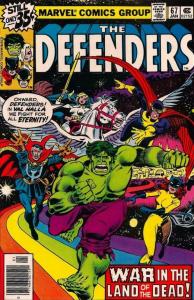 DEFENDERS #67, VF/NM, Hulk, Dr Strange, HellCat, Valkyrie, 1972 1979, Marvel