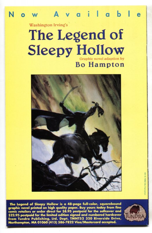 Teenage Mutant Ninja Turtles #52  1992 - Mirage  -NM- - Comic Book