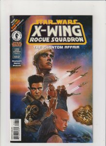 Star Wars X-Wing Rogue Squadron- The Phantom Affair #4 VF+ 8.5 Dark Horse, Wedge