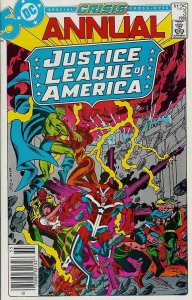 Justice League of America Annual #3 (Newsstand) VG ; DC | low grade comic Crisis