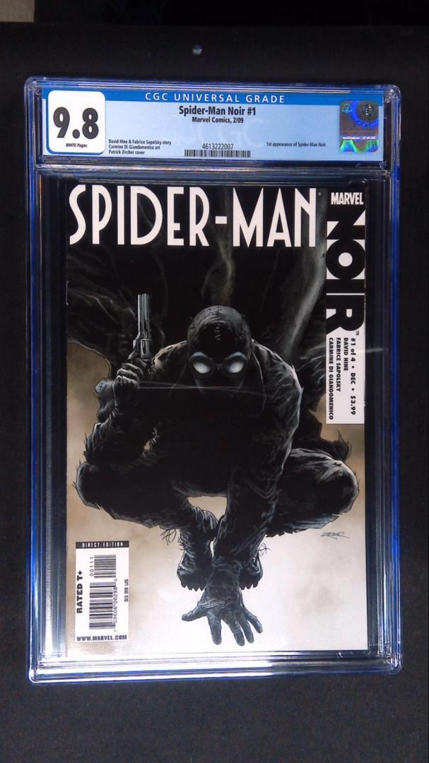 Spider-Man Noir #1, ? CGC 9.8, 1st Spider-Man Noir, Marvel, 2009
