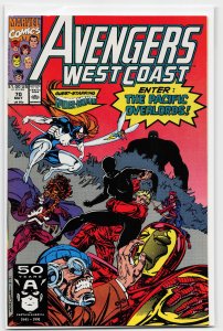 Avengers West Coast #70 (1991) West Coast Avengers / Avengers West Coast