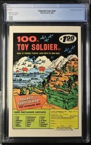 Fantastic Four #218 1980 Marvel Comics CGC 9.8 White Pages 019