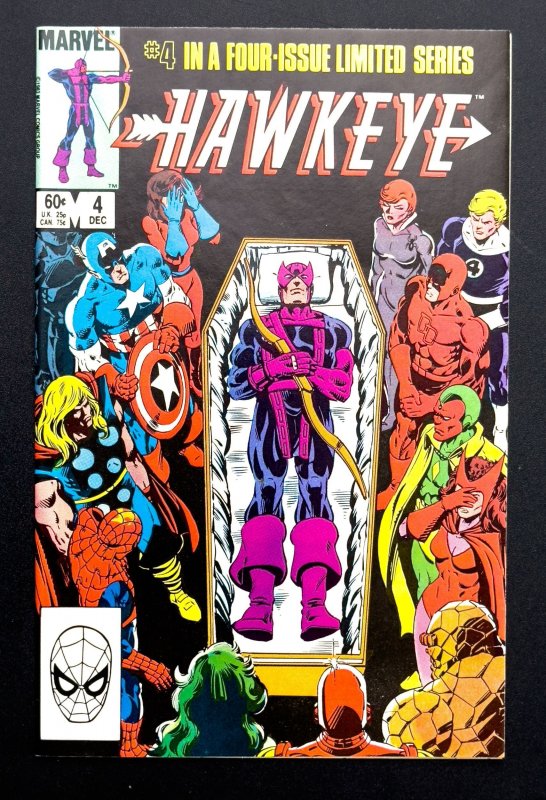 Hawkeye Limited Series (1983) [KEY] 1st Solo [Lot 4bks] VF+/NM!