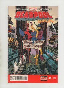 Deadpool Annual #1 - Mad-Cap Cover! - (Grade 9.2) 2014