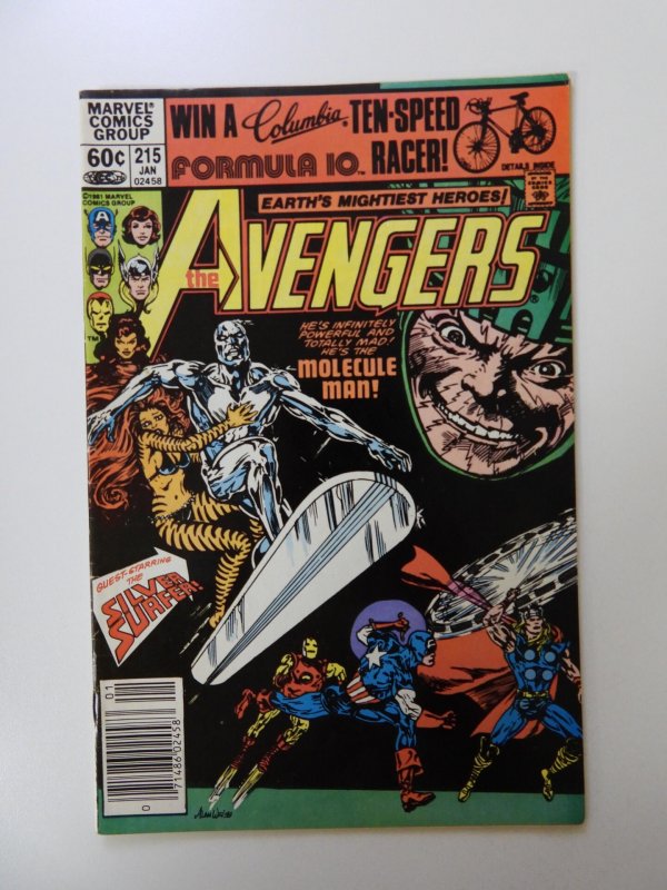 The Avengers #215 (1982) FN+ condition