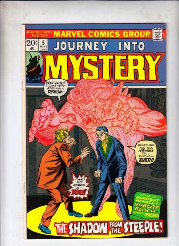 Journey into Mystery #5 (Jun-73) VF High-Grade  