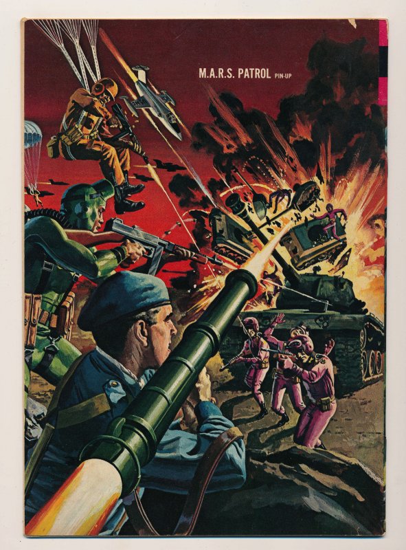 MARS Patrol Total War (1966) #3 FN/VF First issue of the series