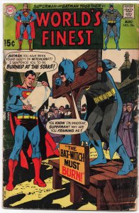 World's Finest Comics #186 (1969) Superman and Batman and Robin