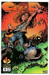Creed #1 VINTAGE 1995 Lightning Comics