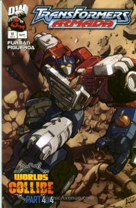 Transformers: Armada #17 FN ; Dreamwave | Simon Furman Worlds Collide 4