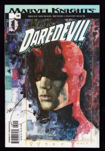 Daredevil #19 Direct Edition SIGNED (8.5) 2001