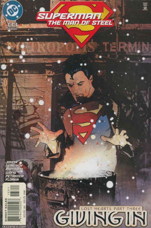 Superman: The Man of Steel #133 VF ; DC | Lost Hearts 3