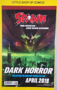 Spawn #294 McFarlane & Mattina Black White 2019 Variant Spawn/Violator Hybrid