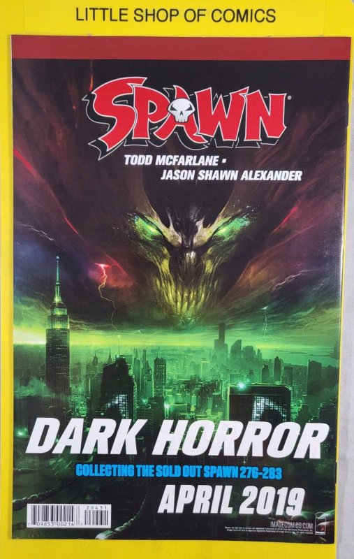 Spawn #294 McFarlane & Mattina Black White 2019 Variant Spawn/Violator Hybrid