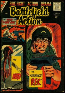 Battlefield Action #24 1959- Sam Glanzman art- Charlton War comic VG