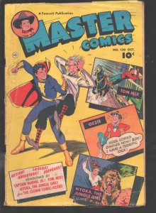 MASTER #130 1952-Fawcett-Captain Marvel Jr. punches Sivana on cover-Tom Mix-O...