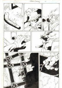 Skye Runner #4 p.10 - 2006 Signed art by Ale Garza and Peter Guzman