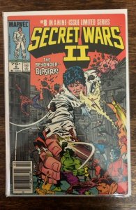 Secret Wars II #8 (1986) Newsstand Edition