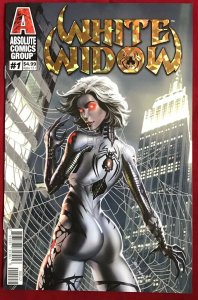 White Widow # 1 Jamie Tyndall Gold Foil Exclusive Variant Cover NM