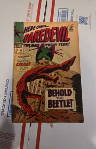 Daredevil #33 (1967) Behind the Beetle the greatest chase