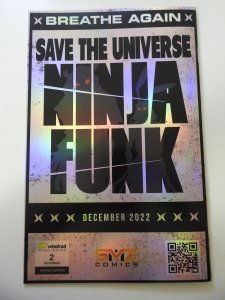 Ninja Funk #1 Foil Variant Signed W/COA! NM Condition