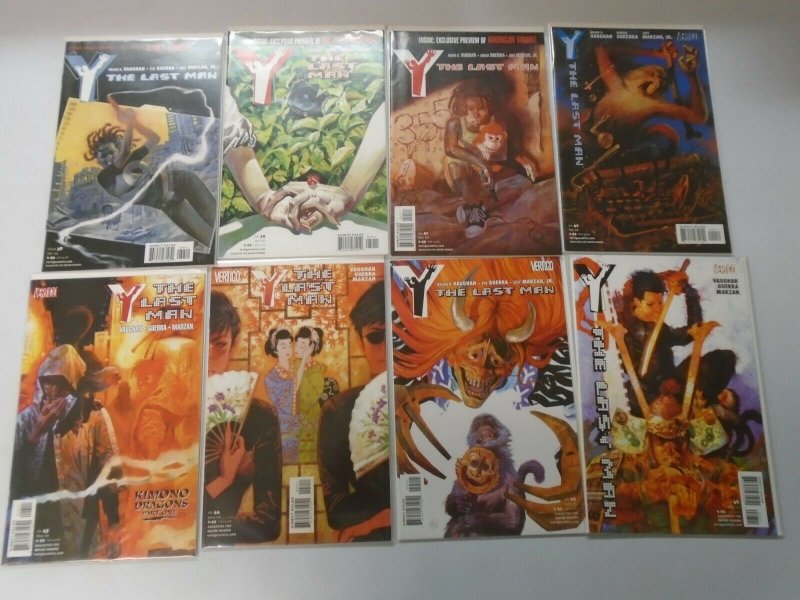 Y the Last Man lot 35 different issues from #8-60 8.0 VF (2002-07)