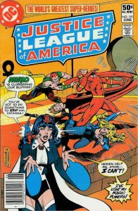 Justice League of America #191 (Newsstand) VF ; DC | Zatanna Amazo 1981