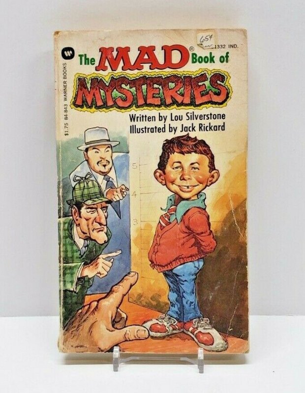 8 Vintage MAD Magazine pb book lot Don Martin, Dave Berg, Jaffee