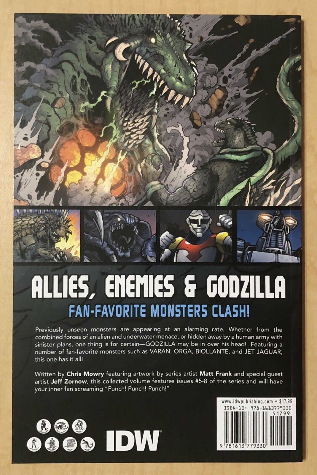 Godzilla Rulers of Earth #2 First Print IDW Comic Book 2013 Chris Mowry Rare