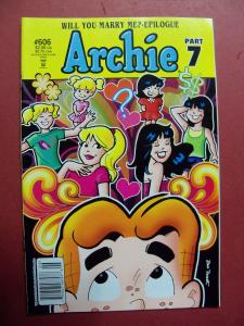 ARCHIE #606 PART 7 WILL YOU MARRY ME? (NM- 9.2)  2010