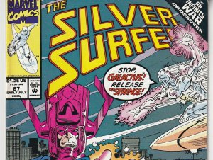 Silver Surfer(vol. 2) # 67   INFINITY WAR TIE IN !