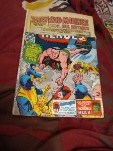 Marvel Super-Heroes #25 Bronze Age 1970 Comics Uncanny X-Men Appearance Magneto