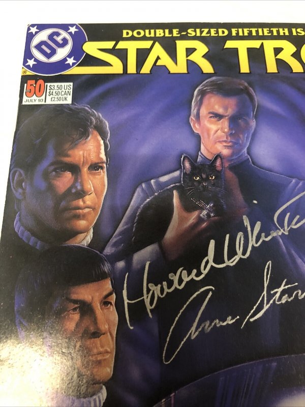 Star Trek Double-Sized (1993) #50 (FN/VF) •Signed Howard Weinstein • Arnie Starr