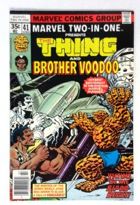 Marvel Two-In-One #41 Blood Beast Ben Grimm 1978 Marvel FN