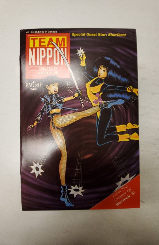 Team Nippon (CA) #2 (1989) NM Aircel Comic Book J699