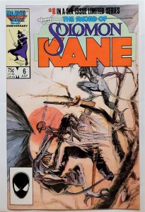 Solomon Kane #6 (July 1986, Marvel) 7.5 VF-  