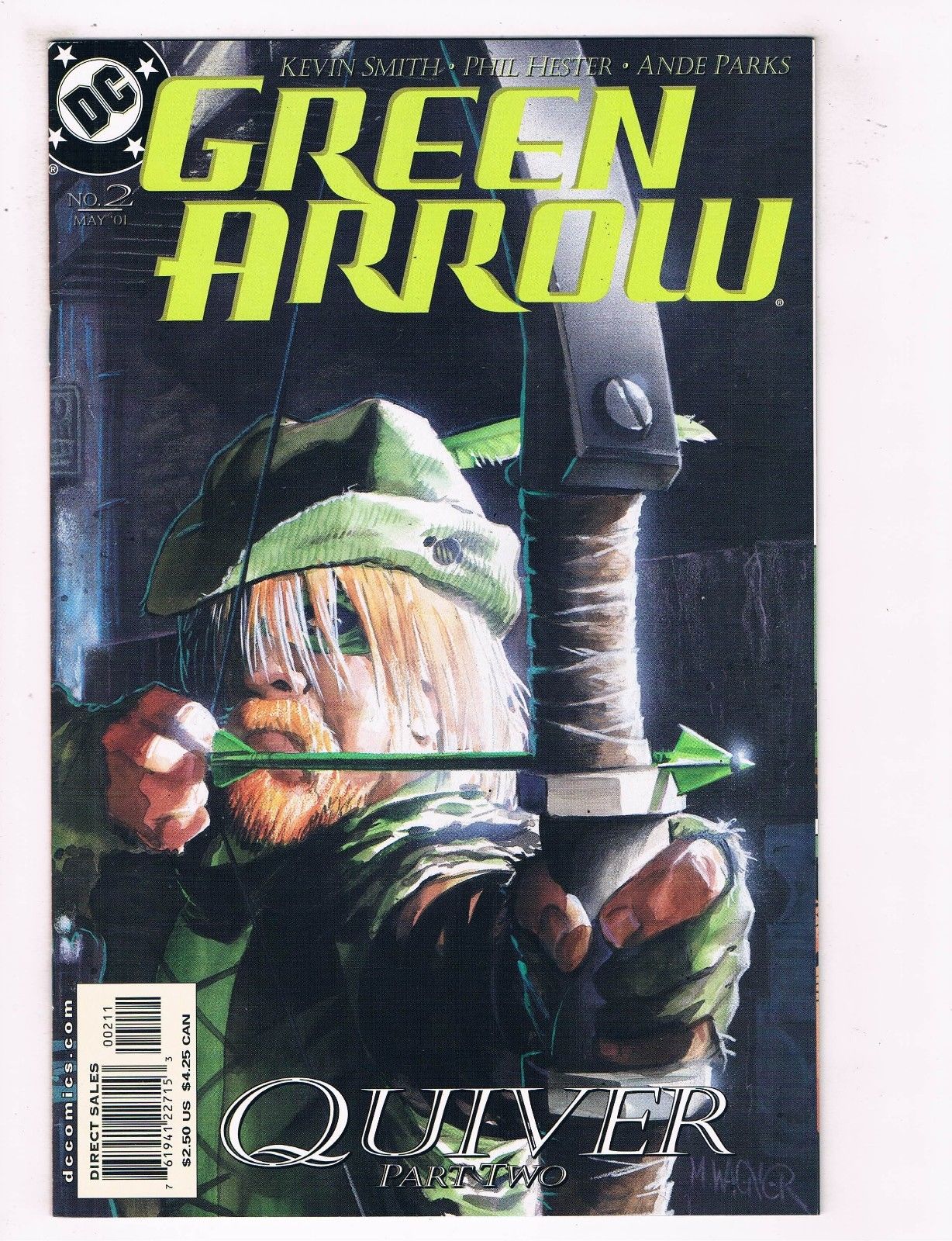 Green Arrow 2 Vf Dc Comics Quiver Pt 2 Comic Book Smith Jla May 01 De38 Ad11 Hipcomic